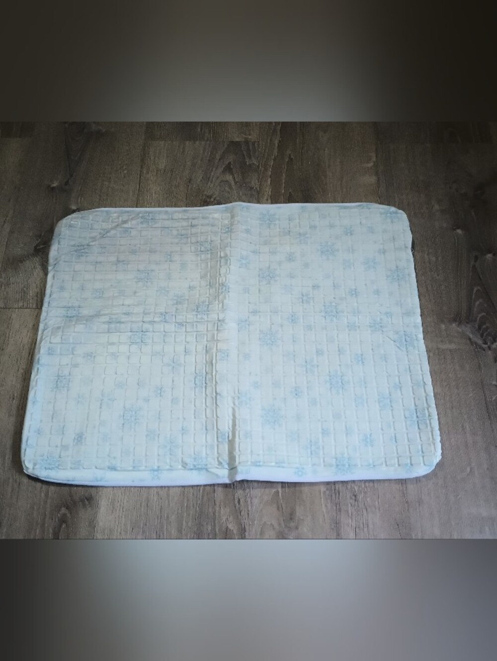 Cooling Gel Pillow Protector (Lt Blue/White) A-50